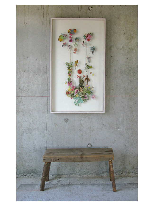 Anne Ten Donkelaar Flower constructions