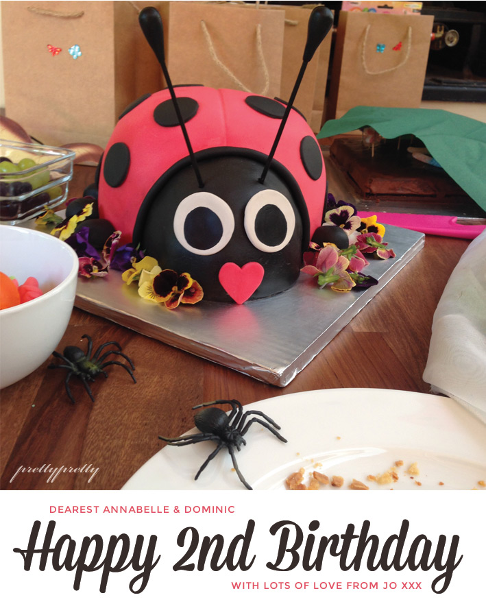Making Ladybird Cake - Pretty Pretty